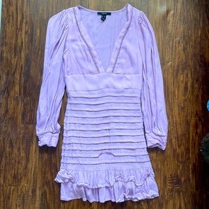 Pleated Lavender dress size small